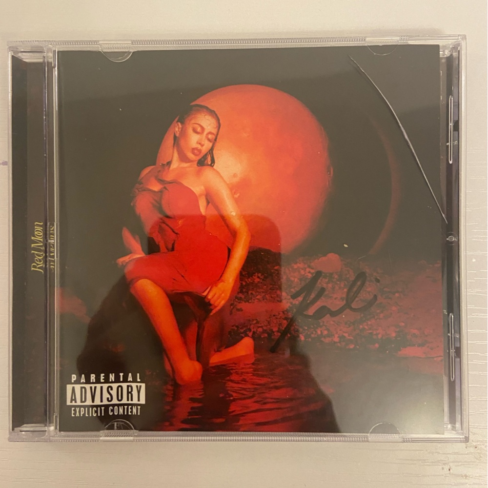 Signed Kali Uchis Red Moon in Venus CD